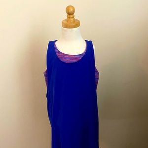 Athleta girl purple workout tank top and leggings